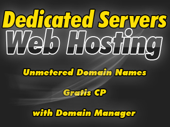 Cut-rate dedicated servers hosting account